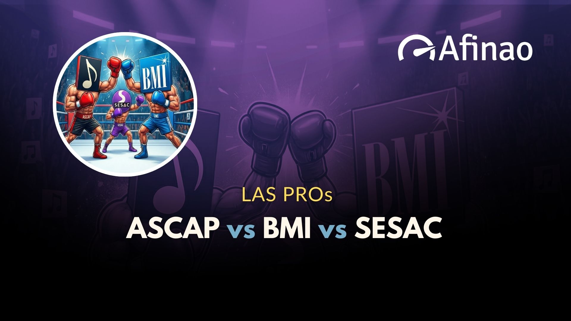 ASCAP vs. BMI vs. SESAC: ¿Cuál debes elegir en 2026?
