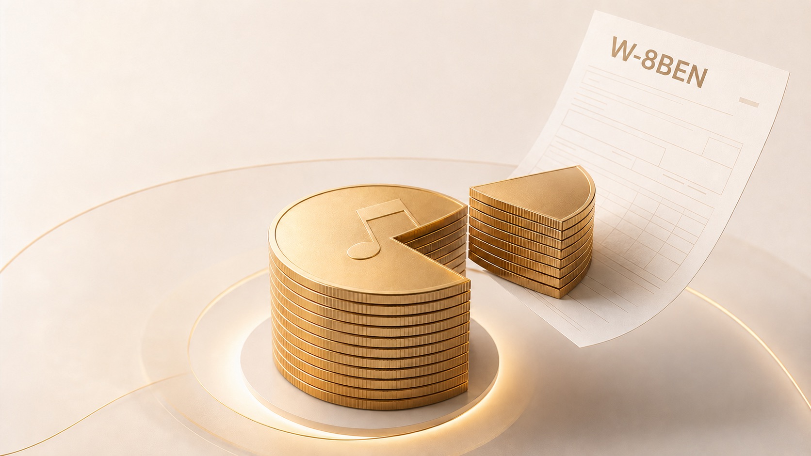 Te quitan el 30% de tus regalías y es legal: qué es el W-8BEN